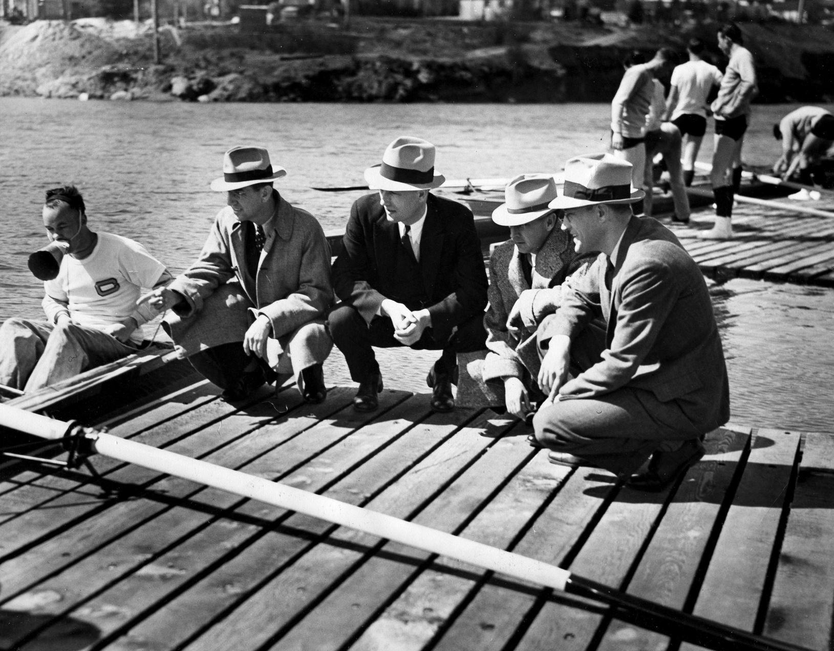 Al Ulbrickson, Ky Ebright, Russ Nagler, Tom Bolles